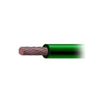 SLY287GRN INDIANA Coated Copper Cable THW-LS Gauge AWG 4 Color Gr