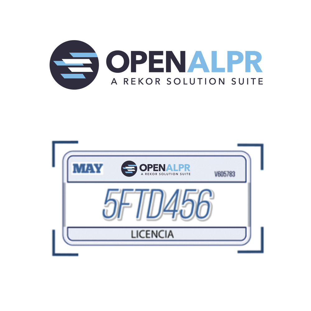 OPENALPR01 OpenALPR Lifetime License for Plate and Vehicle Recogn