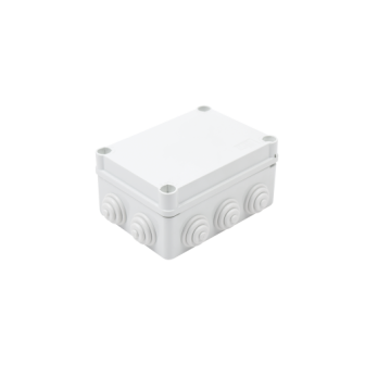 GEWISS GW44026 PVC Junction Box with 10 Inputs 1/4  Screw-cap 5.