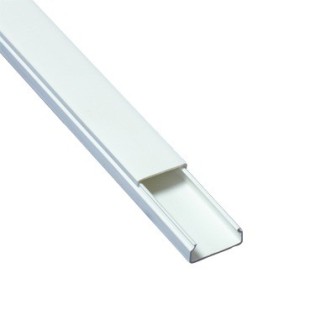 TMK1020SD THORSMAN Not Divided Surface Raceway White 20 x 10 mm x 2.5 m Section (5101