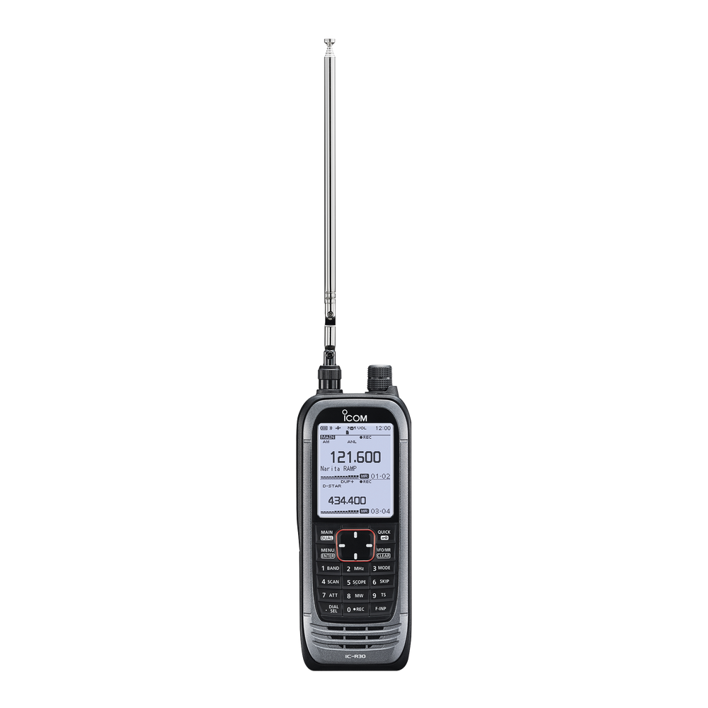 ICR30E ICOM Portable Receiver handheld for NXDN P25 dPMR and anal