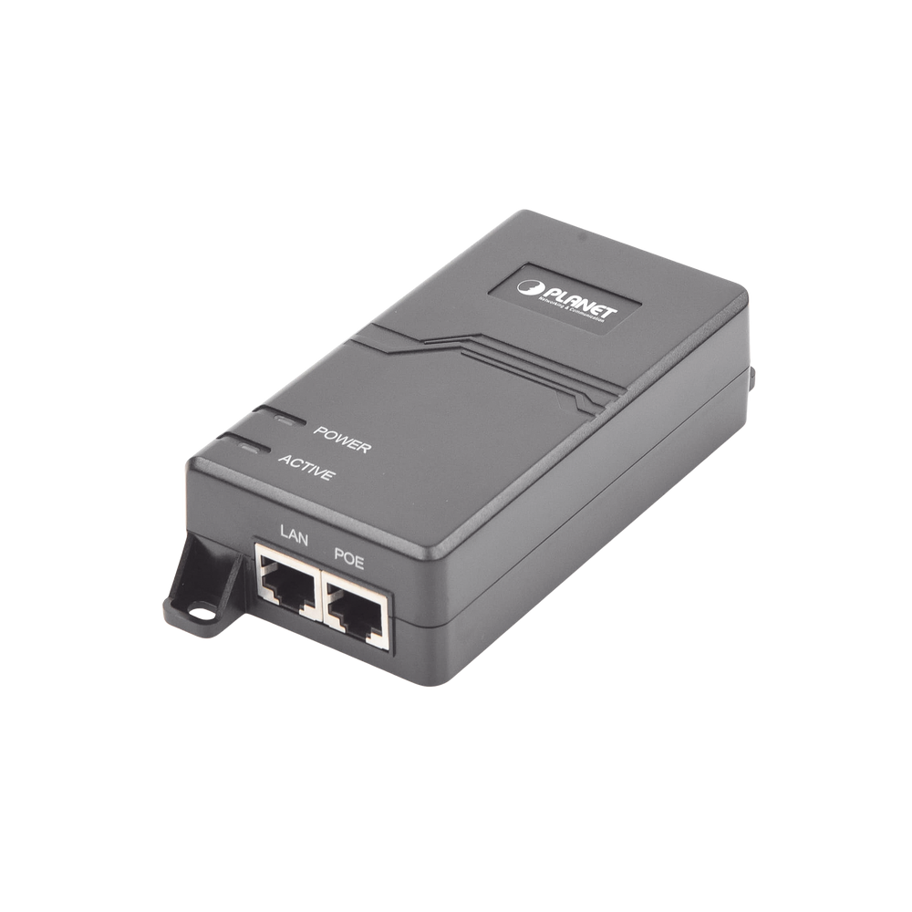 POE163 PLANET IEEE 802.3at Gigabit High Power over Ethernet Injec