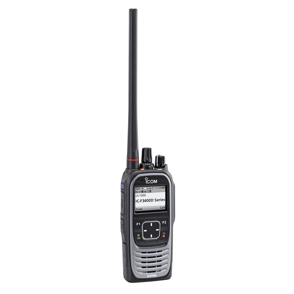 F3400DS51USA ICOM Analog and digital portable radio on range 136-