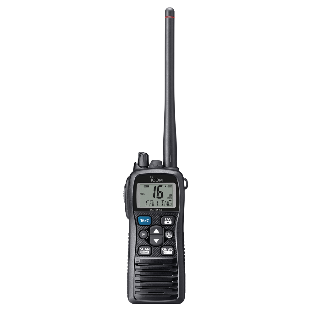 M7361USA ICOM Portable Marine Radio MIL-810 G 6W Frequency Tx 156