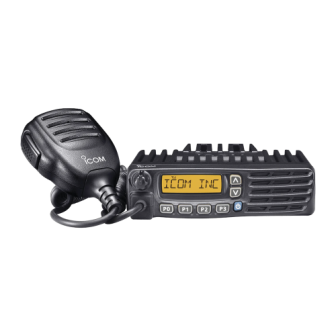 F6121D76USA ICOM Mobile Digital UHF 400-470 MHz 45W  128 Channels