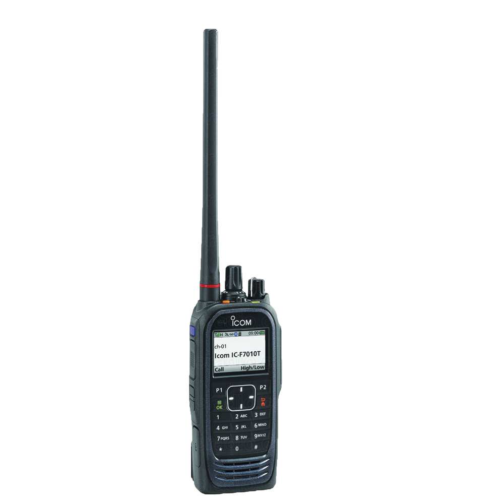 F7020T21 ICOM UHF 10-key type 380-470MHz P25 Conventional Portabl