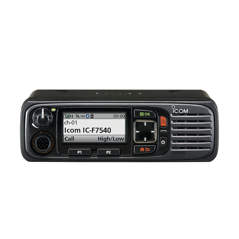 F7540 ICOM 700/800MHz P25 conventional mobile with color display