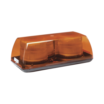 X5350A ECCO Mini Strobe Bar Amber Color Permanent Mount X5350-A