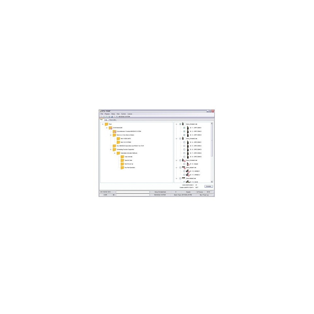 KPG150AP KENWOOD NEXEDGE OTAP Manager Windows Software KPG-150AP