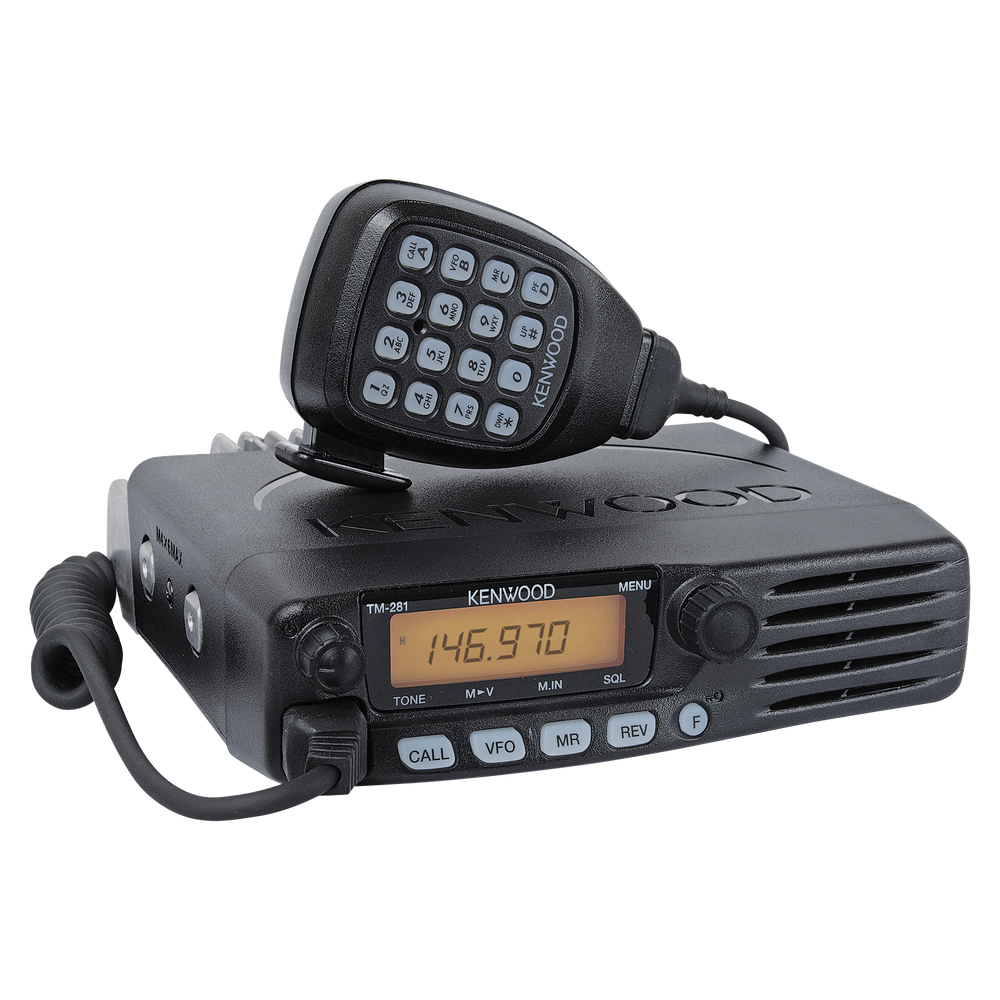 TM281AK KENWOOD VHF Mobile Radio Amateur (microphone included). 6