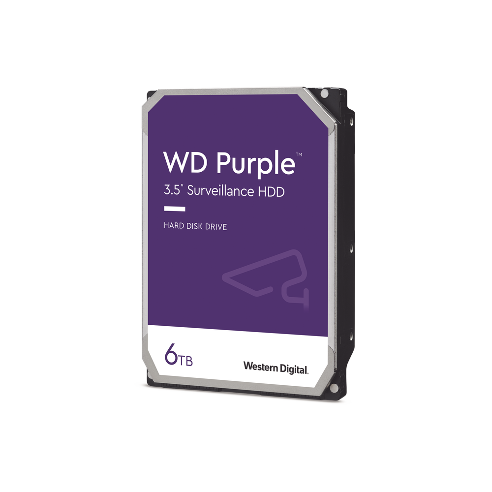 WD62PURZ Western Digital (WD) WD HDD 6TB Optimized for Video Surveillance / 3-year Wa