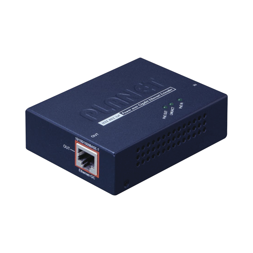 PLANET POEE201 PoE extender with 802.3at Gigabit PoE input and 8