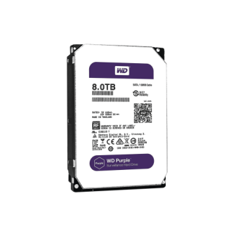 WD81PURZ Western Digital (WD) WD HDD 8TB / Optimized for Video Surveillance / 5400RPM