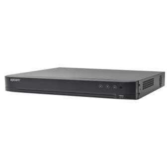 EV4004TURBOX EPCOM DVR 4 Megapixel / 4 TURBOHD Channels  2 IP Channels / 1 HDD Bay /