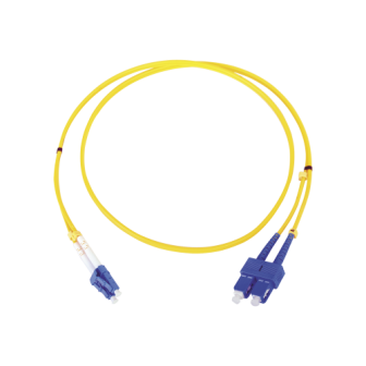 LPFO6060B LINKEDPRO BY EPCOM Fiber Optic Jumper Single Mode LC/SC Duplex of 3.28 ft (