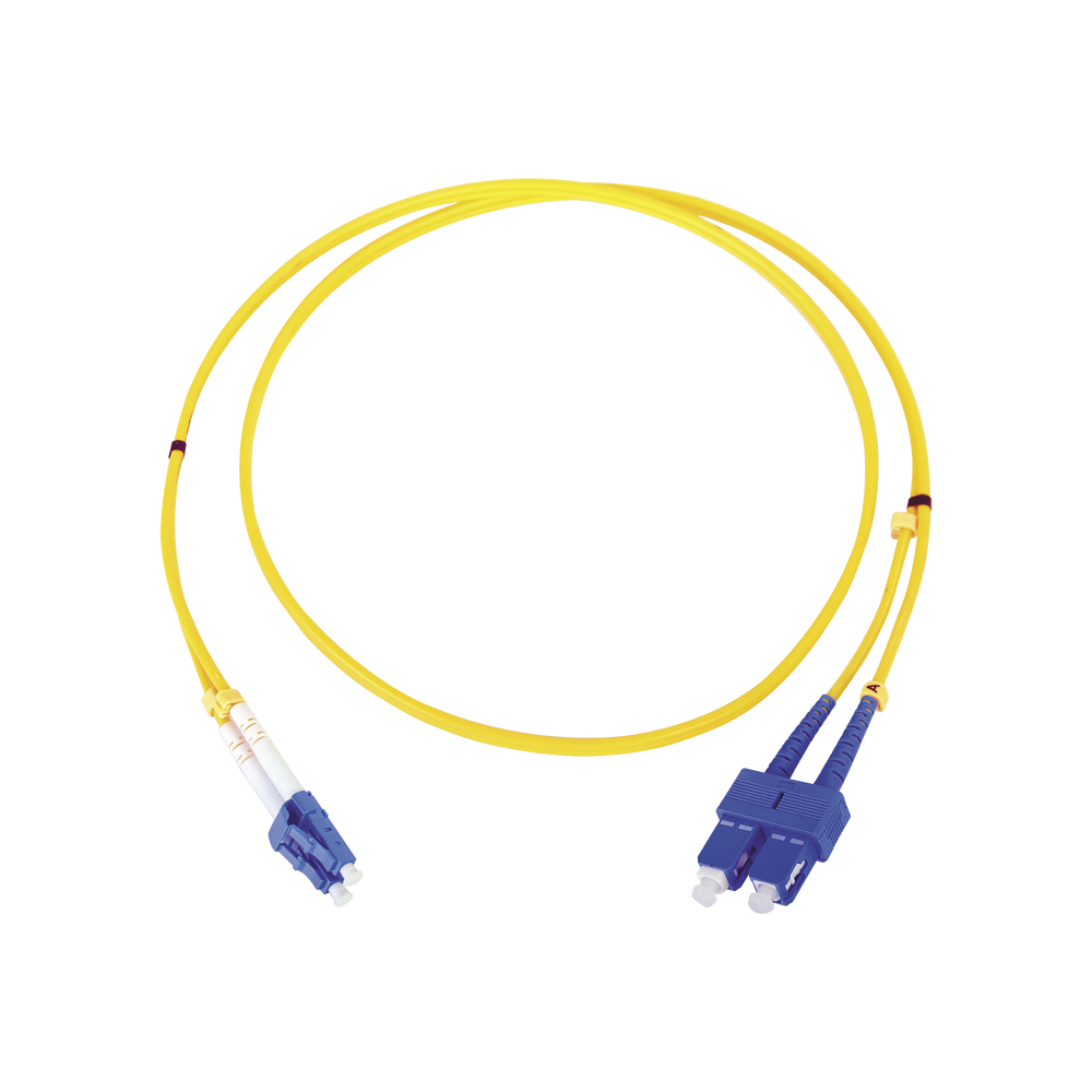 LPFO6060B LINKEDPRO BY EPCOM Fiber Optic Jumper Single Mode LC/SC Duplex of 3.28 ft (