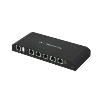 ES5XP UBIQUITI NETWORKS EdgeSwitch 5XP 5-Port 24 V Passive PoE with advanced Layer 2