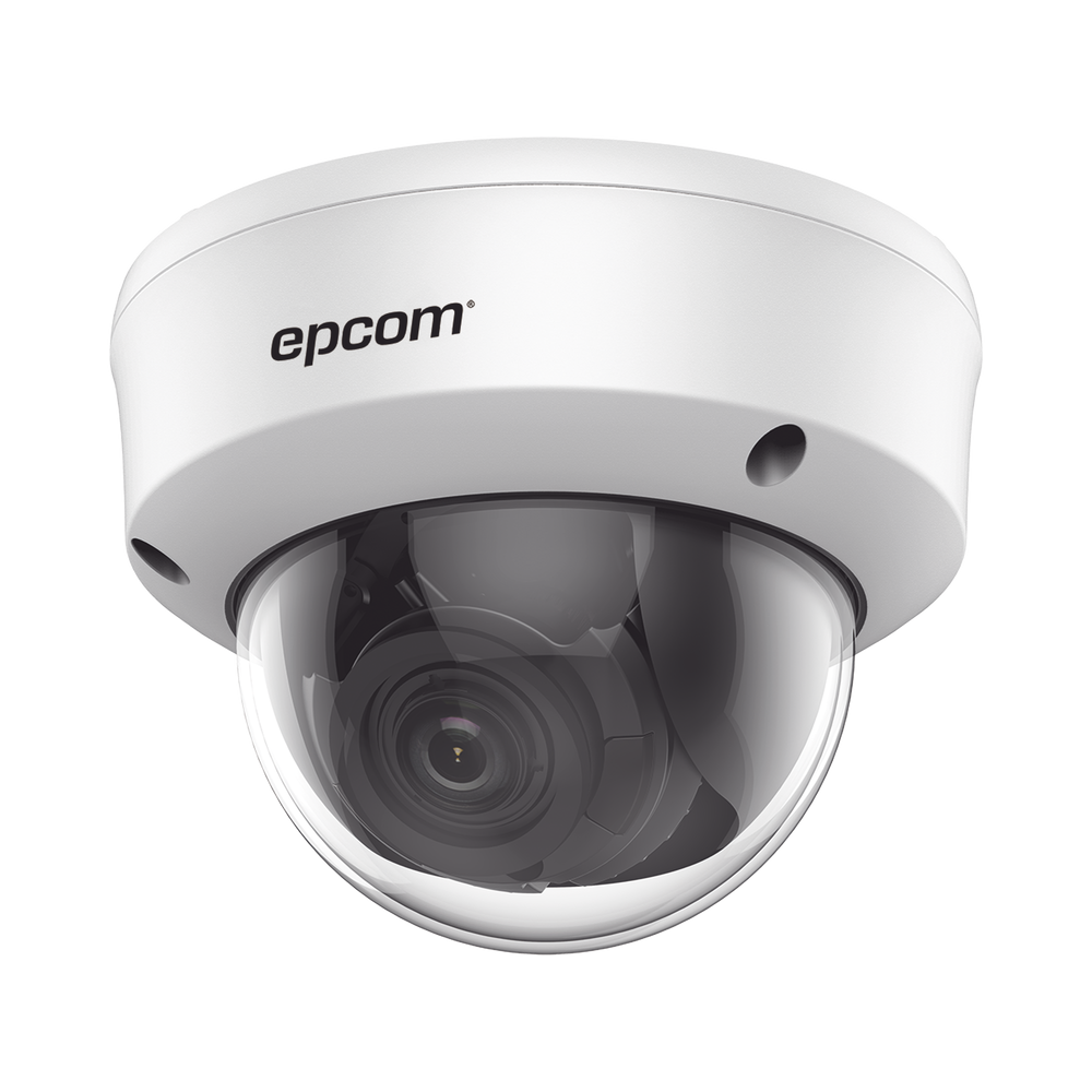 D40TURBOVW EPCOM TVI Dome Camera 4 MP / IP66 / IK10 / 2.8mm to 12 mm Varifocal lens /