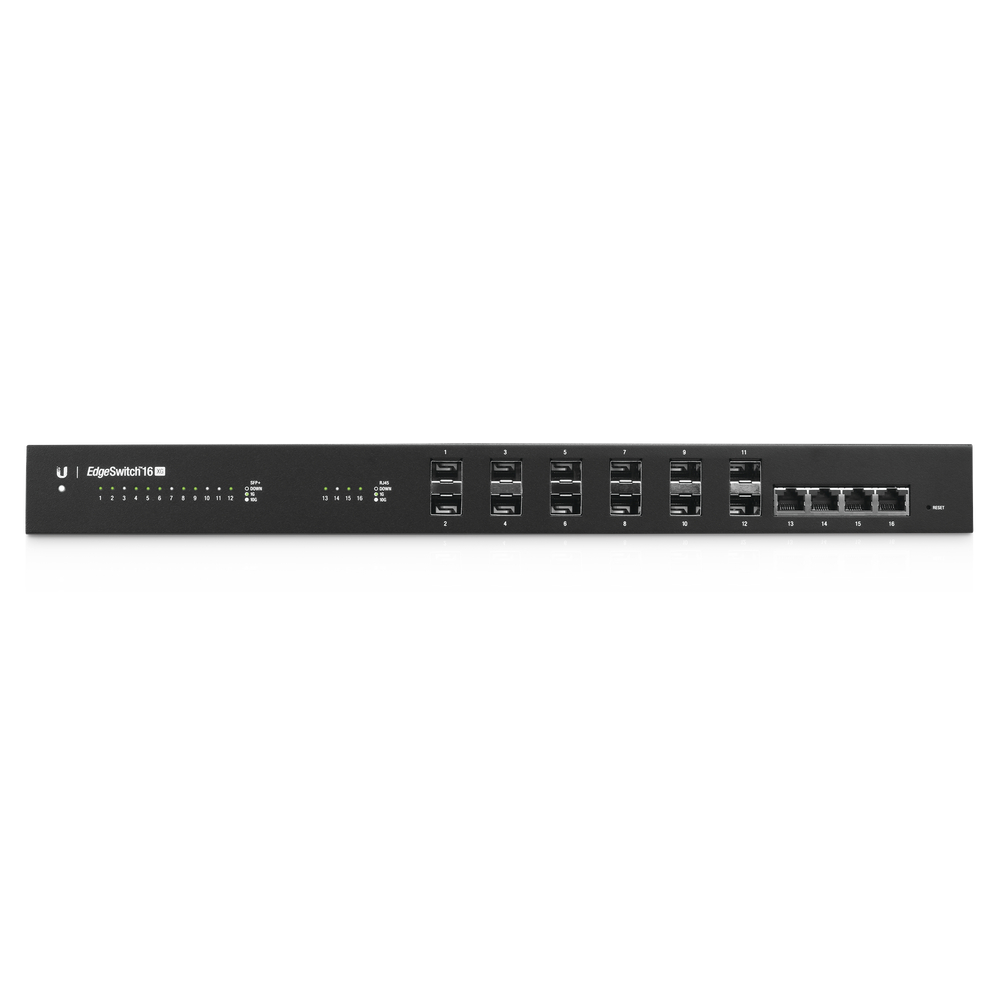 ES16XG UBIQUITI NETWORKS 10G 12-Ports SFP and 4 RJ45 Ports Managed Aggregation Switch