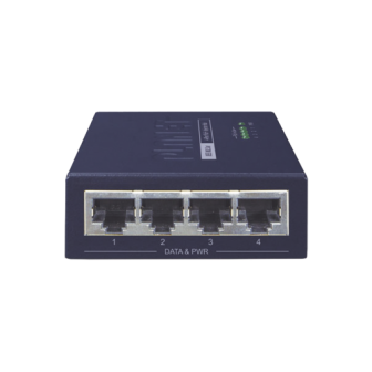 HPOE460 PLANET High PoE Injector 4 Gigabit Input Ports 4 Gigabit 802.3af/at Output Po