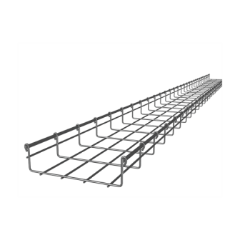 MG50433EZ CHAROFIL Wire Mesh Cable Tray Electro Galvanized up to 210 UTP Cat6 Cables