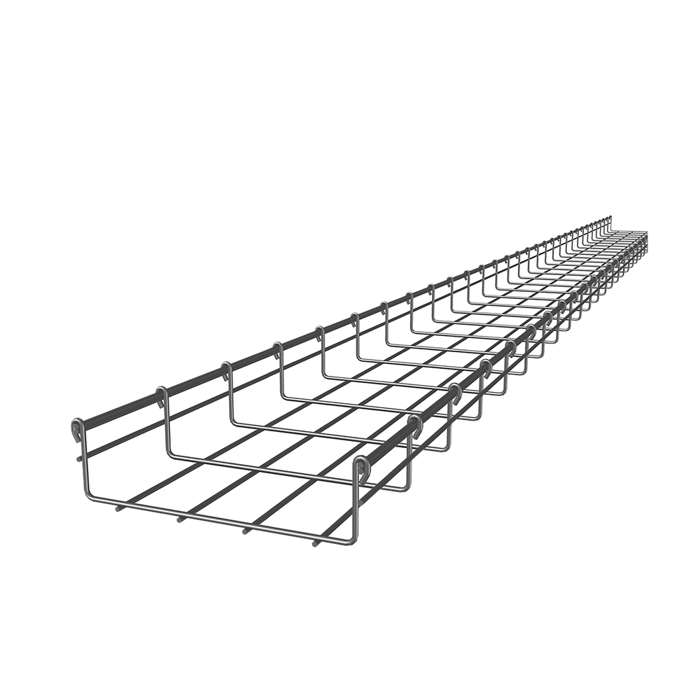 MG50433EZ CHAROFIL Wire Mesh Cable Tray Electro Galvanized up to 210 UTP Cat6 Cables