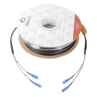 EF100M LINKEDPRO BY EPCOM 328 ft (100 m) of Fiber Optic Single-mode with SC-SC Duplex