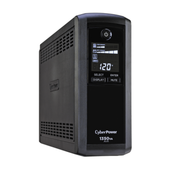 CP1350AVRLCD CYBERPOWER UPS 1350VA / 815W Smart LCD Display Automatic Voltage Regulat