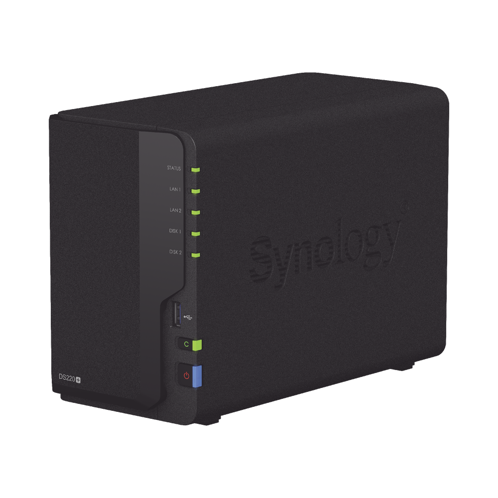 DS220PLUS SYNOLOGY Desktop NAS Server 2-bay (Up to 16TB per HDD) DS220PLUS