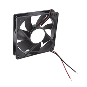 2591472ND TX PRO 12Vdc Square Axial Tube Anti-condensation Fan 120 x 120 x 25 mm 75.0