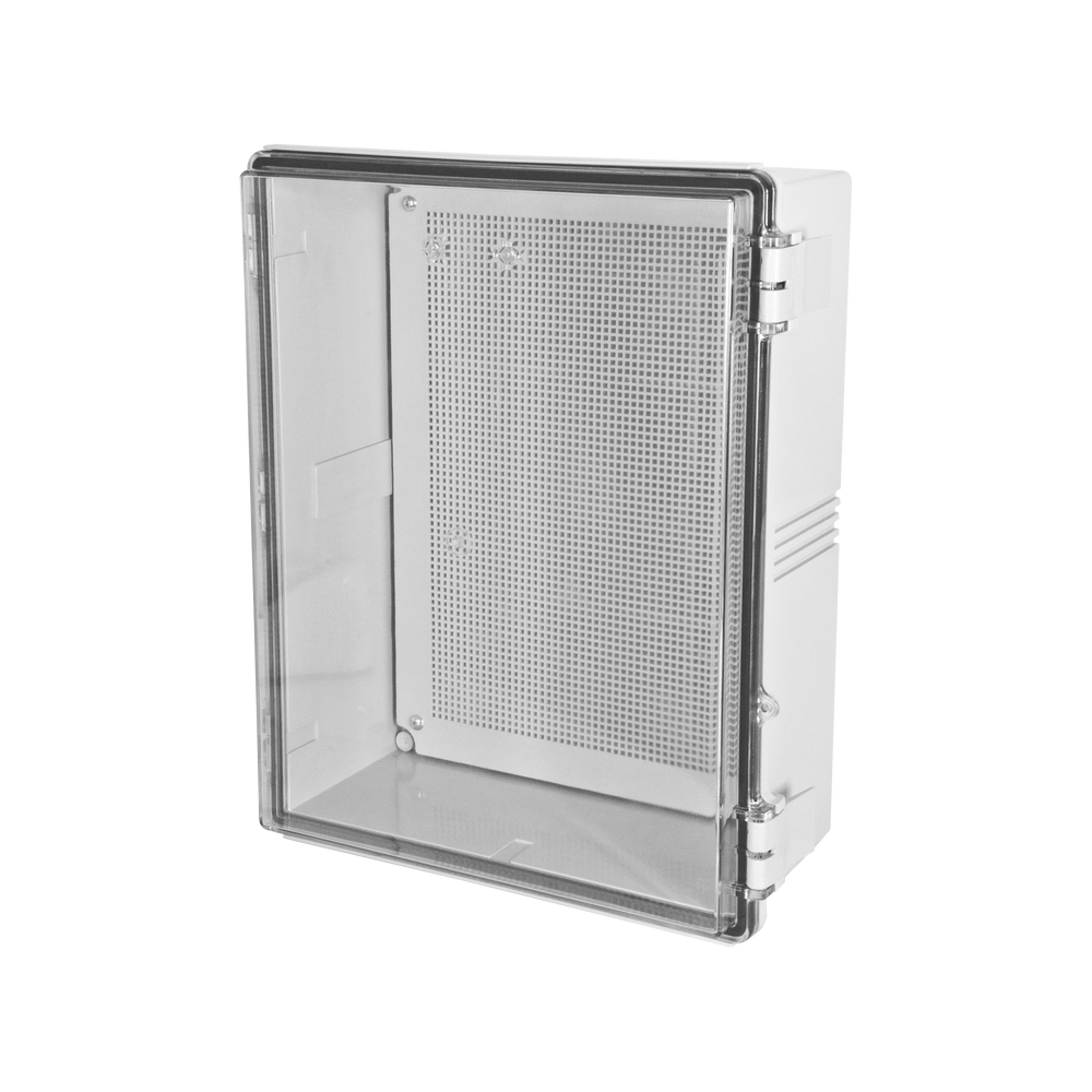 TXT2535 TX PRO NEMA Cabinet (Plastic) Gray Clear Door (Plastic) Indoors / Outdoors (9