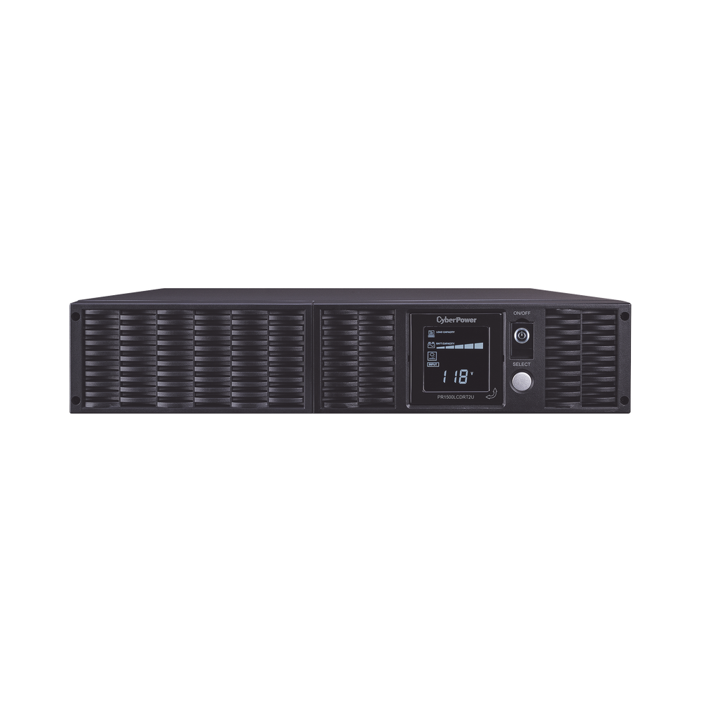 PR1500LCDRT2U CYBERPOWER 1500VA/1500W UPS With AVR (Voltage Regulation) / LCD Screen