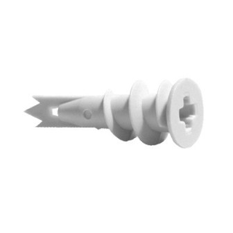 THTAP38 THORSMAN Self-piercing Drywall Anchor White color Plastic (100 pieces) (1301-