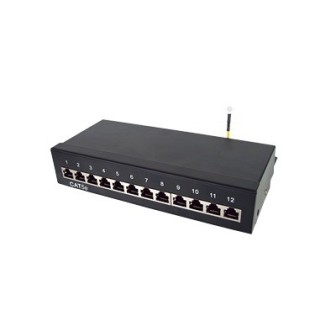 LPPP529 LINKEDPRO BY EPCOM Patch Panel STP Cat5e 10  of 12 Ports LP-PP-529