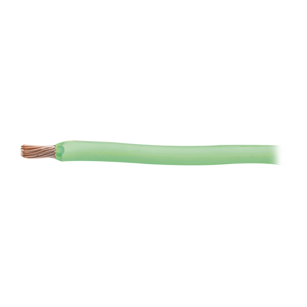 SLY296GRN001 INDIANA 8 AWG green color wire soft copper conductor