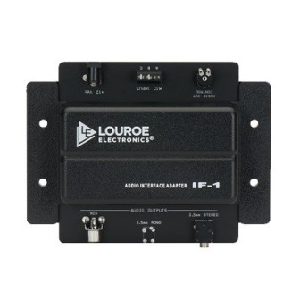 IF1 LOUROE ELECTRONICS Microphone Audio Interface Louroe Provides Power Gain Control