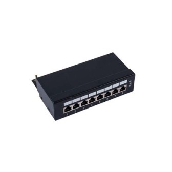 LPPP528 LINKEDPRO BY EPCOM Shielded Patch Panel STP Cat5e 8 Ports Cat5e 10in LP-PP-52