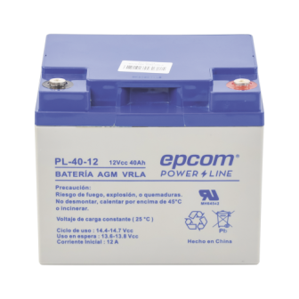 EPCOM POWERLINE PL4012 Backup battery / 12 V 40 Ah / UL / AGM-VR