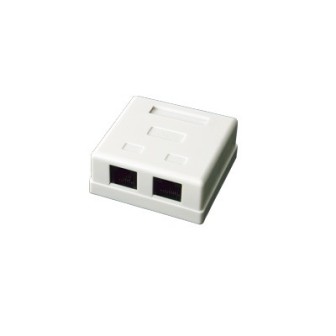 LPWP6035 LINKEDPRO BY EPCOM Wall Box 2-Port UTP CAT5e Jack LP-WP-6035