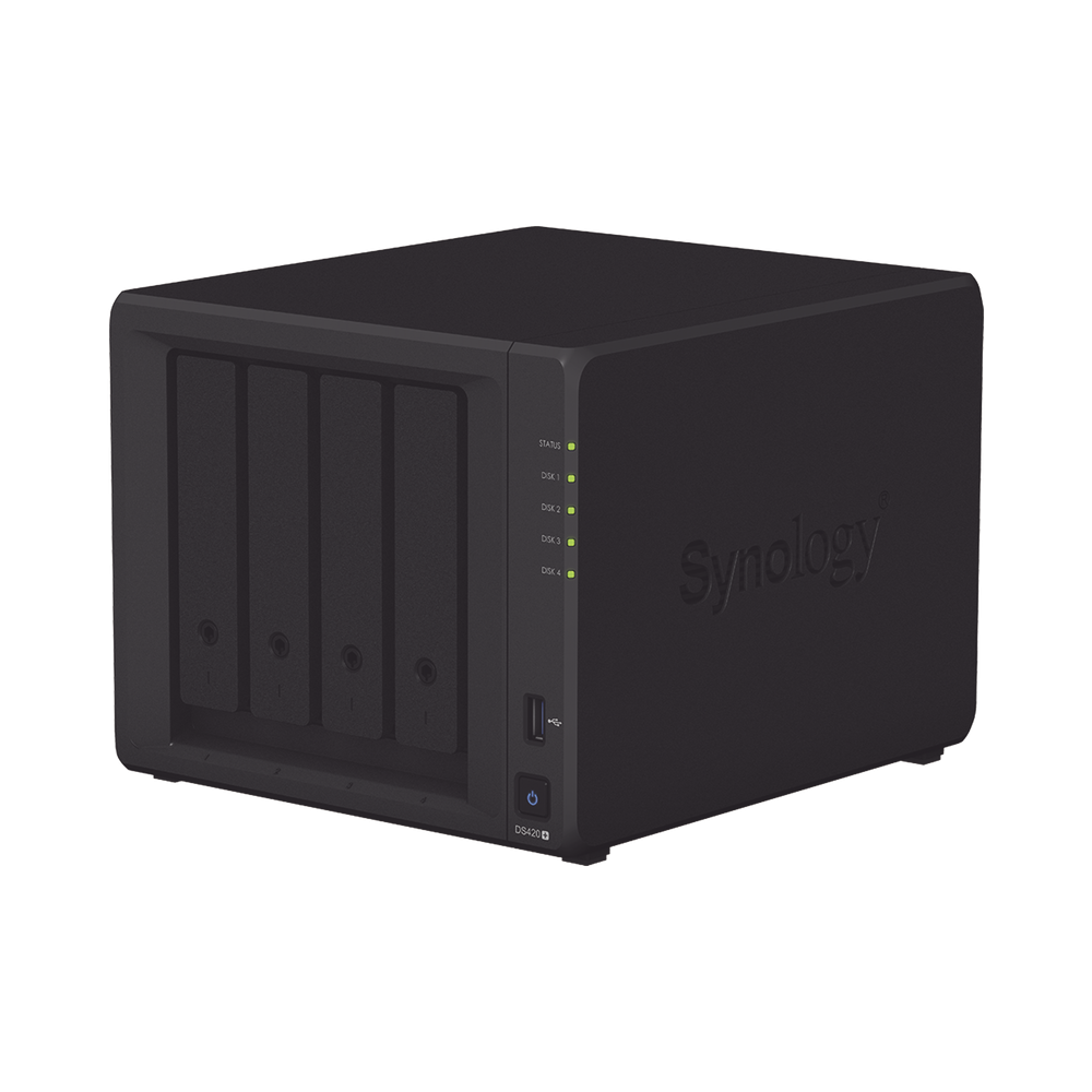 DS420PLUS SYNOLOGY DS420 Desktop NAS Server 4-bay (Up to 16TB per HDD) DS420PLUS