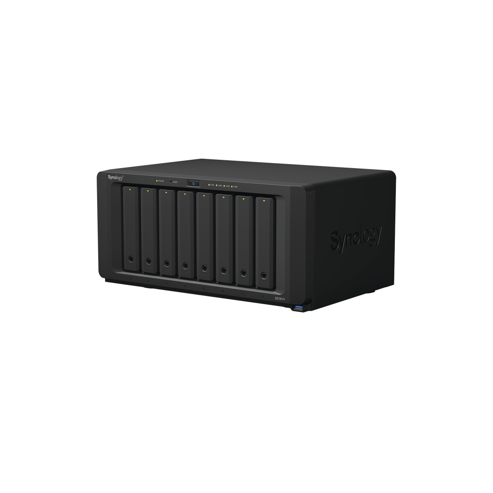 DS1817PLUS8G SYNOLOGY Desktop NAS Server with 8 Bays with 8GB of RAM Storage Capacity