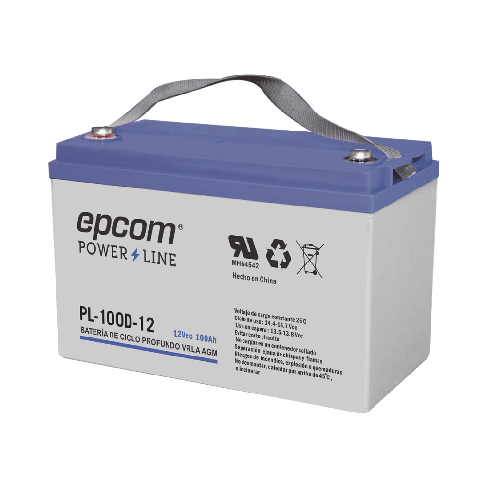 PL100D12 EPCOM POWERLINE EPCOM Deep Cycle Battery 12V 100Ah for P