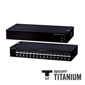 TT116PVR EPCOM TITANIUM Power 16 Channels Passive Video Receiver for up to 300 m TT-1