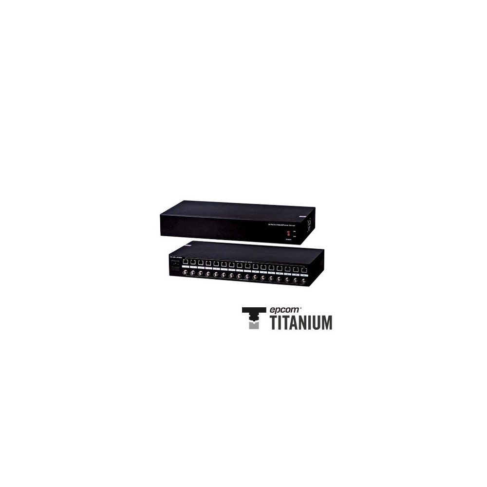 TT116PVR EPCOM TITANIUM Power 16 Channels Passive Video Receiver for up to 300 m TT-1