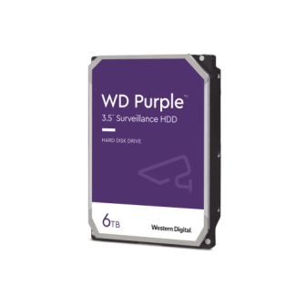 WD62PURZ Western Digital (WD) WD HDD 6TB Optimized for Video Surv
