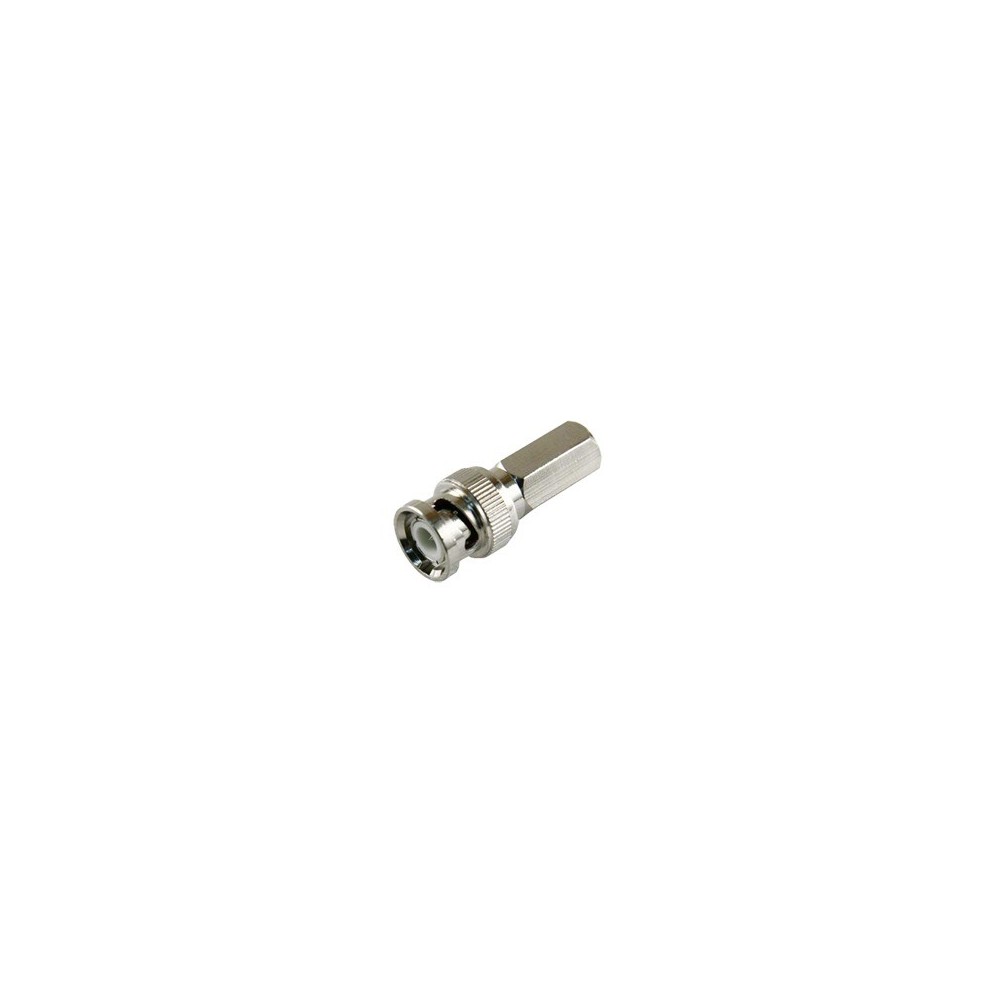 EPCOM TITANIUM TTRG92 BNC Male Connector Twist-on (Hex.) in Cloc