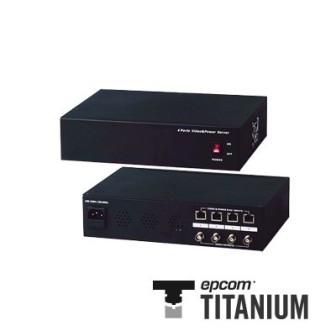 TT104PVR EPCOM TITANIUM Video  Power: 300 m Video Receiver  4 Channels Power TT-104-P