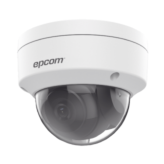 XD24S EPCOM IP Dome 4 Megapixel / 2.8 mm Lens / 40 mts IR EXIR / IP67 / IK10 / WDR 12