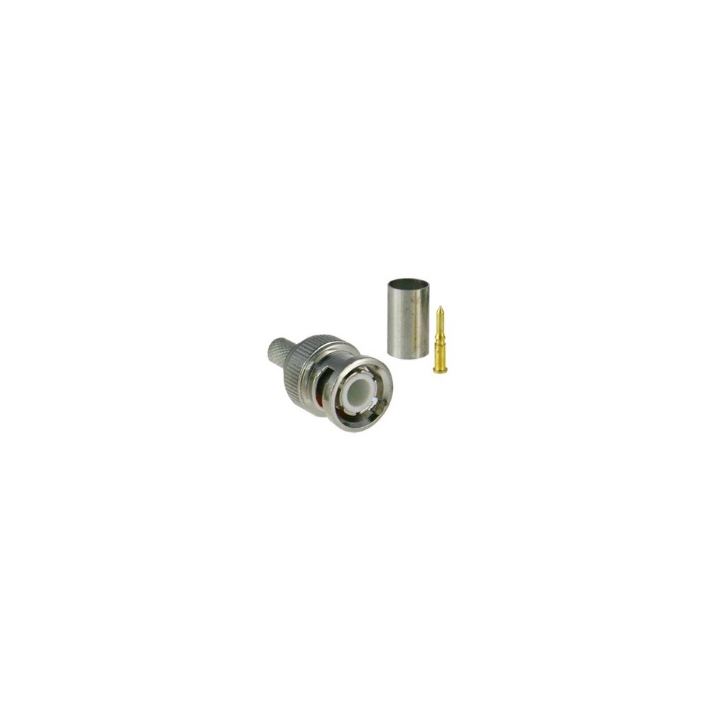 EPCOM TITANIUM TTRG91 75 Ohm BNC Male Connector in 3 Pieces Stra