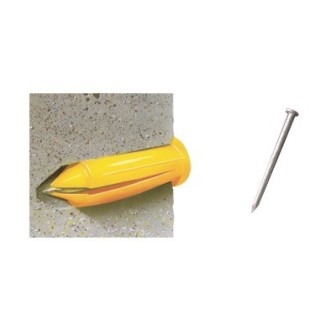 THORSMAN TCP1 Package with Yellow Conical Plastic Anchor 10 Piec